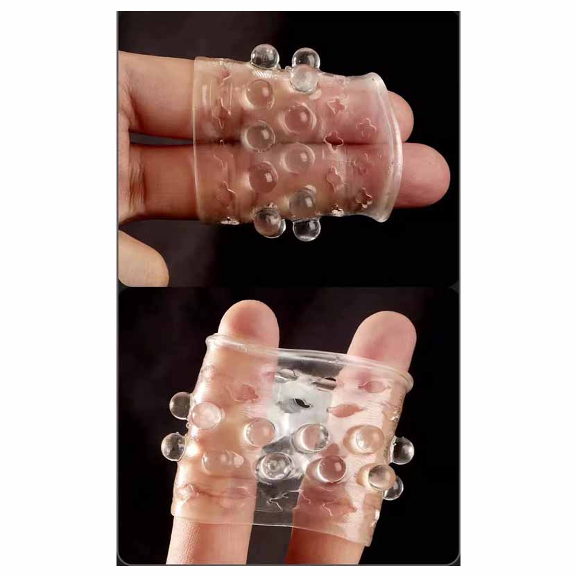 Hollow In Pearl Ball Spiked Condom Sheep Eye Ring Penis Ring Delayed Locking Ring Couple Adult Sexual Product