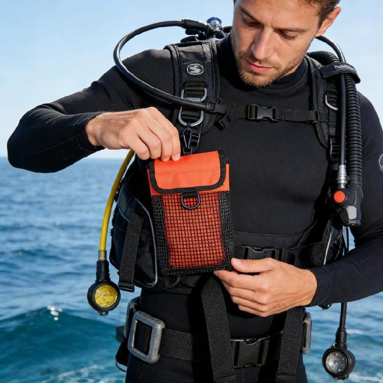 Multipurpose Diving Accessory Carrying Bag With Secure SMB Buoy Storage Compartment For Professional Athletes Hobbyists