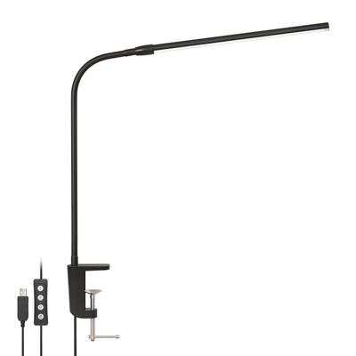 Lepro Clamp Light Desk Light Clamp LED Desk Lamp Stand Light Daylight Levels of Energy Color Angle Button Power Supply Table Tabletop Desk Study Study