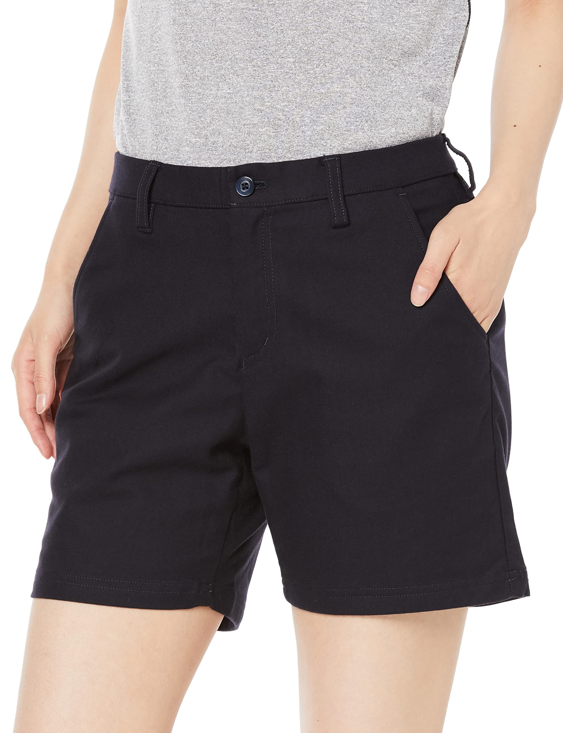 

Mizuno Saxony Stretch Deep Size L Women s Shorts, Wool-Like Material, Navy, (E2MF1704)