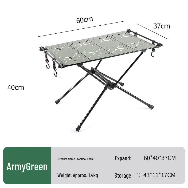 OIMG Lightweight Portable Folding Camping Table