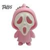 Portable Bag Accessory Mini Screaming Skeleton Keychain Pendant, 3D Printed Halloween Toy Hanging Decor, Backpack Schoolbag Purse Charm Accessories
