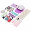 Makeup kit nail lamp gift for children girls 10 years old