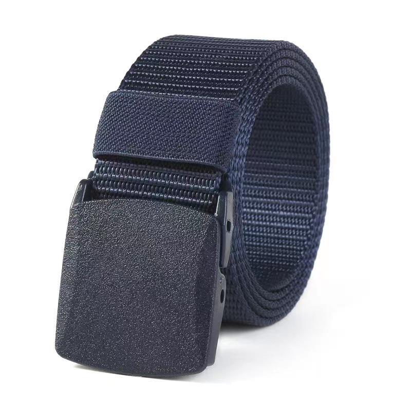 Versatile Men's Thickened Leather Belt for Casual, Military, or Student Use