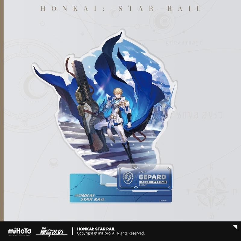 Sunsyea Honkai Star Rail Official Merch miHoYo Original Authentic The Preservation Path Acrylic Stand Keychain Badge Aventurine