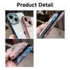 Luxury Plating Glitter Diamond Transparent Case for iPhone 17 16 13 11 12 14 15 Pro Max Plus Female Silicone Shockproof Cover