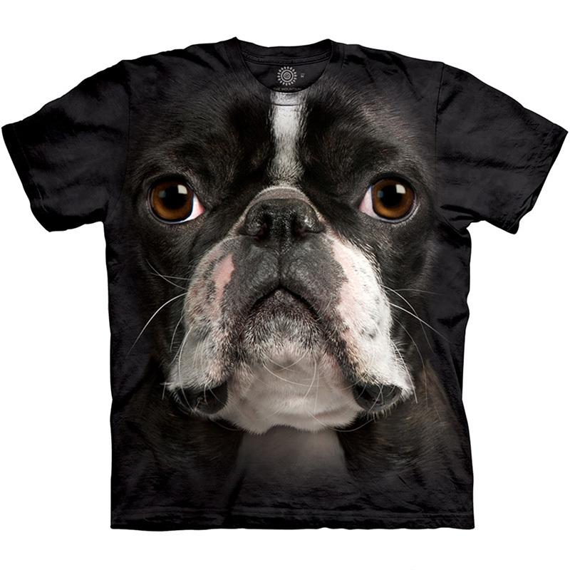 Męska koszulka z motywem psa 3D z pełnym nadrukiem Pet Dog mężczyźni odzież letnia koszulka z krótkim rękawem Casual koszulka oversize modne topy