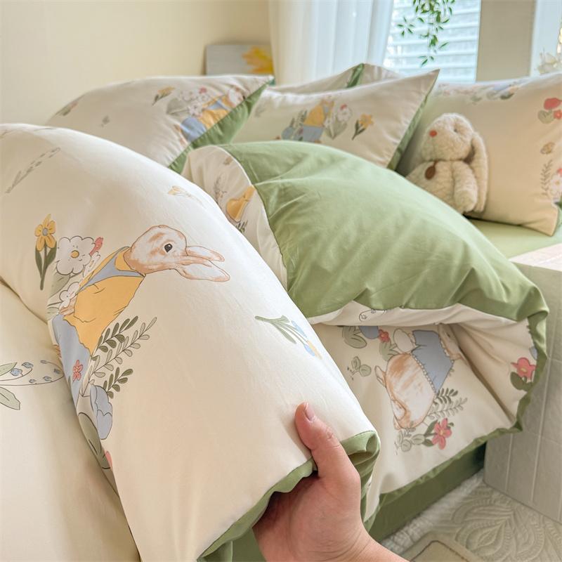 1pc Quilt Cover Floral Style Duvet Cover Single/Double/Queen/King Size Comforter Cover Housse De Couette (No Pillowcase)