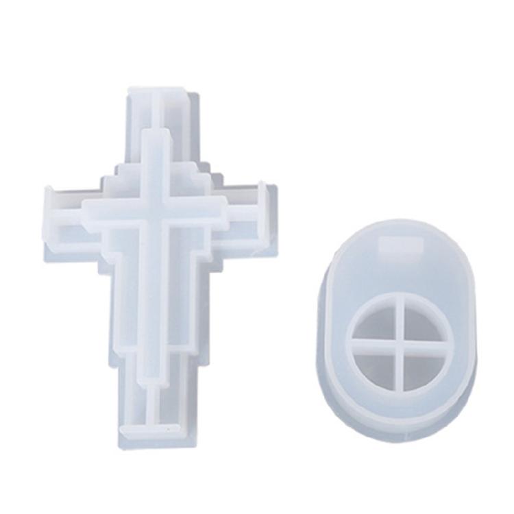 

Crucifix Silicone Molds for Resin Epoxy Casting DIY Candlestick Jewelry Crafts 1