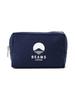 Beams Japan Wallet/Pouch, Evergreen Works Custom Logo Pouch, Large, Navy, Free Size