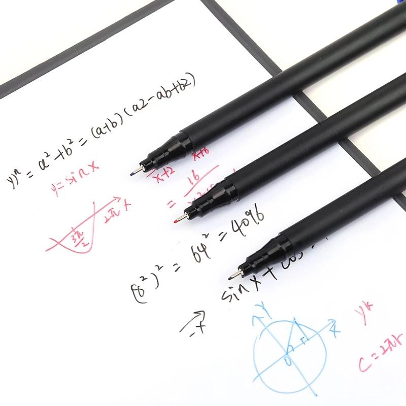 8 buc Marker Whiteboard Șters 0.5mm Vârf Fin Cerneală Neagră/Albastră/Roșie Marker Tablă Școală Birou Artă Scris Papetărie