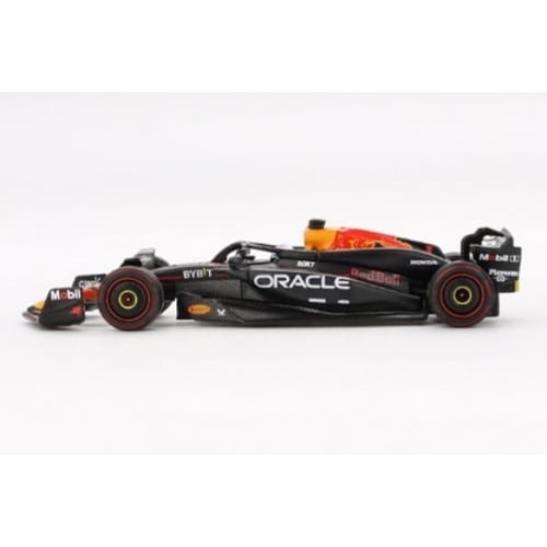 Sunrich MINI GT 1/64 Oracle Red Bull Racing RB20 2024 Winning Car #1 Bahrain Grand Prix Max Verstappen Finished Model MGT01018-L