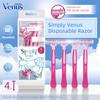 Gillette Damenrasierer Simply Venus Basic Einwegrasierer 4er-Pack