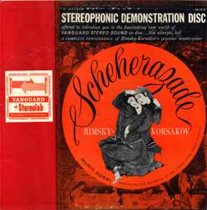 

LP Record NIKOLAI RIMSKY-KORSAKOV - MARIO ROS - Scheherazade SRV103SD Vanguard 1959 US Classical Used