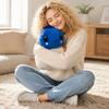 Plush Stuffed Blueberry Toy Soft Squeeze Cute Round Shape Comfortable Feel Suitable for Kids and Adults