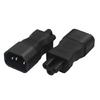 Copper IEC320 C14 To C5 Power Plugs C14 Male To C5 Female Power Conversion Adapter for Electronic Equipment