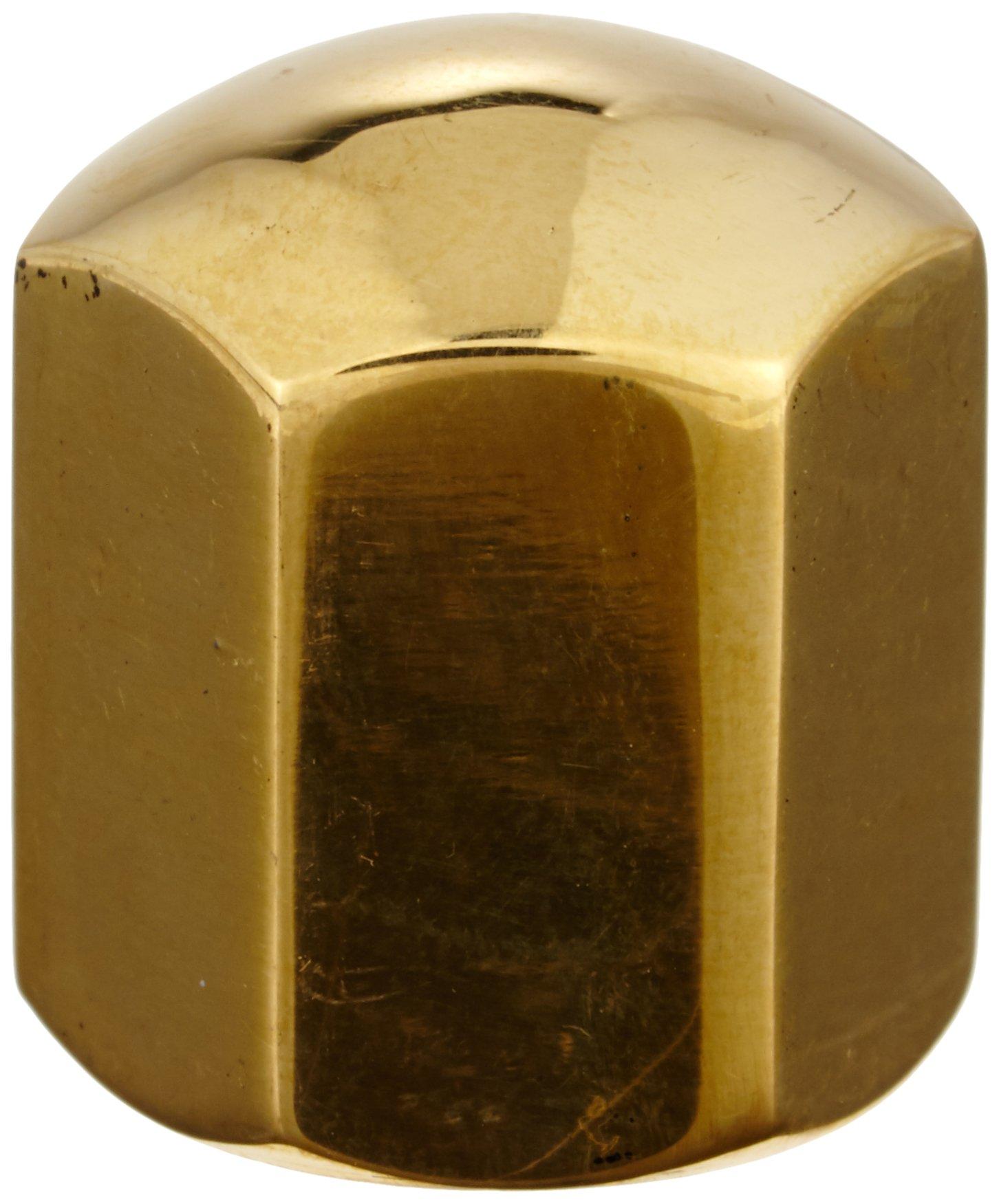 

Kijima HD-04237 Motorcycle Parts Acorn Nut 5/16-18 Harley Brass