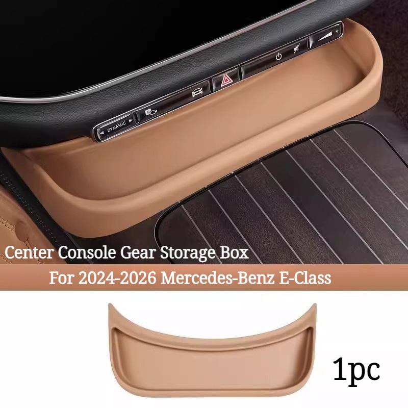 Center Console Gear Storage Box for Mercedes-Benz E-Class E300L E260L Interior Organizer Accessories