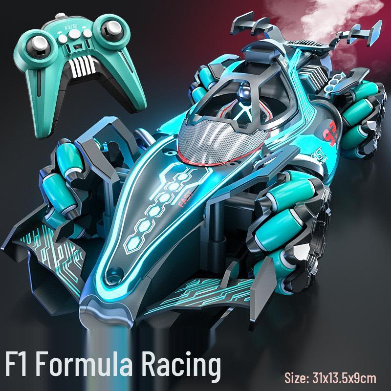F1 Stunt RC Car: 4WD, Lights, Spray, Gesture Control, Drift Toy
