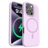 For iPhone 16 Pro Max Case Compatible with MagSafe PC+Liquid Silicone Phone Cover