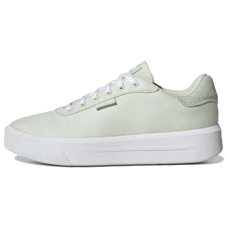 (WMNS) adidas Neo Court Platform Cln 'Linen Green' Women's GW6907