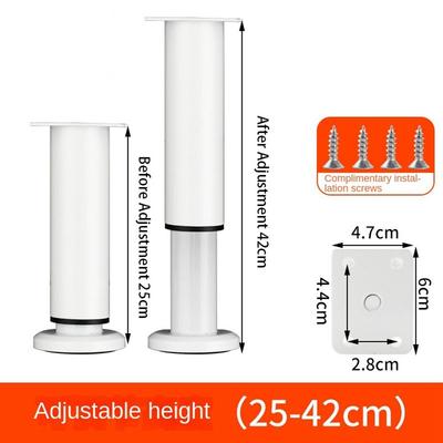 New Stainless Steel Furniture Legs Adjustable Replacement Table Feet Durable Hardware Sofa Leveling Foot Furniture