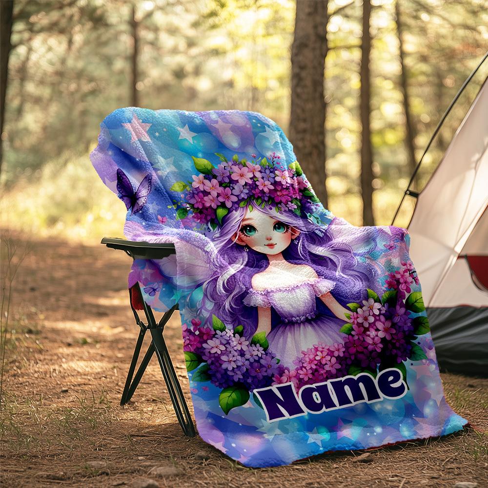 Outdoor Customize Your Name Blanket Comfortable Soft Lightweight Allseason Multipurpose Blanket For Travel Camping Picnics Sofa Office Bed Living Room