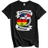 Dominican Bolivian Heart Flags Dominican Republic Bolivia T-Shirt