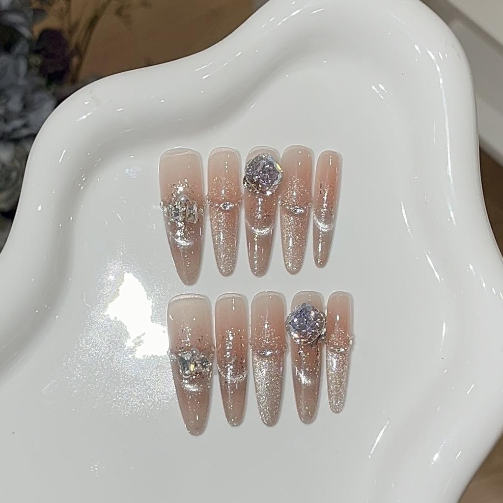 Handmade Blush and Simple Temperament, Boutique K9 Diamond Removable Wearable Armor