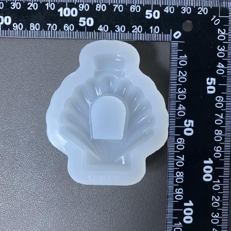 Creative Silicone Shell Mold for Glitter Perfume Bottle Art Handmade Jewelry Crafting Present for Special Occasions