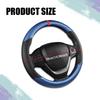 Carbon Fiber Car Steering Wheel Cover, Universal 15 inch Breathable Anti Slip Steering Wheel Covers, Car Interior Accessories Steering Wheel