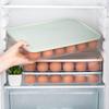 Food Containers Box Egg Storage Refrigerator Organizer Drawer Dumpling Food Fresh-keeping Case Holder Tray Kitchen Accessories