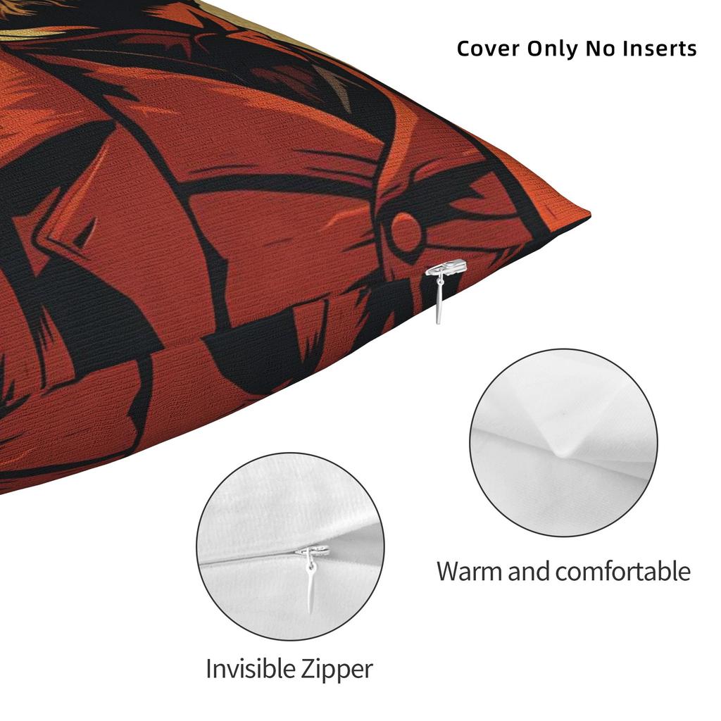 Lenin Joseph Stalin Pillow Case  Morden Pillow Cover Comfy Pillowcases For Chair Sofa Home Decor