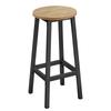 Bar Stool - Sonoma Oak / Black Legs