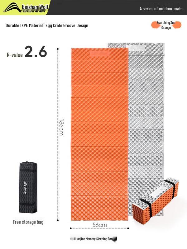 BSWolf Camping Egg Crate Mat