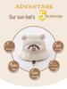 Breathable Mesh Little Bear Summer Hat for Kids - Sun Protection Bucket Hat for Boys & Girls