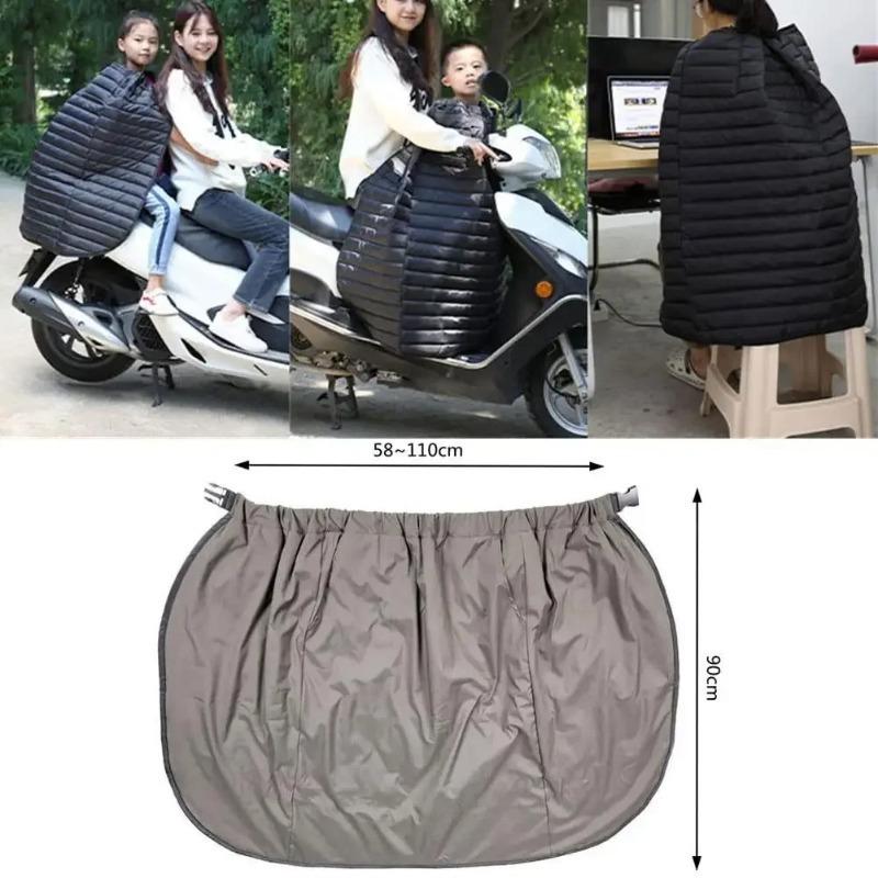 Motorcycle Windshield Skirt Leg Guard Comfort Protection Versatile Convenient Knee Winterization Blanket Windproof Winter
