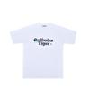 ONITSUKA TIGER Alphabet Logo Print Oversized Short Sleeve T-Shirt Unisex Tops White 2183B196-100