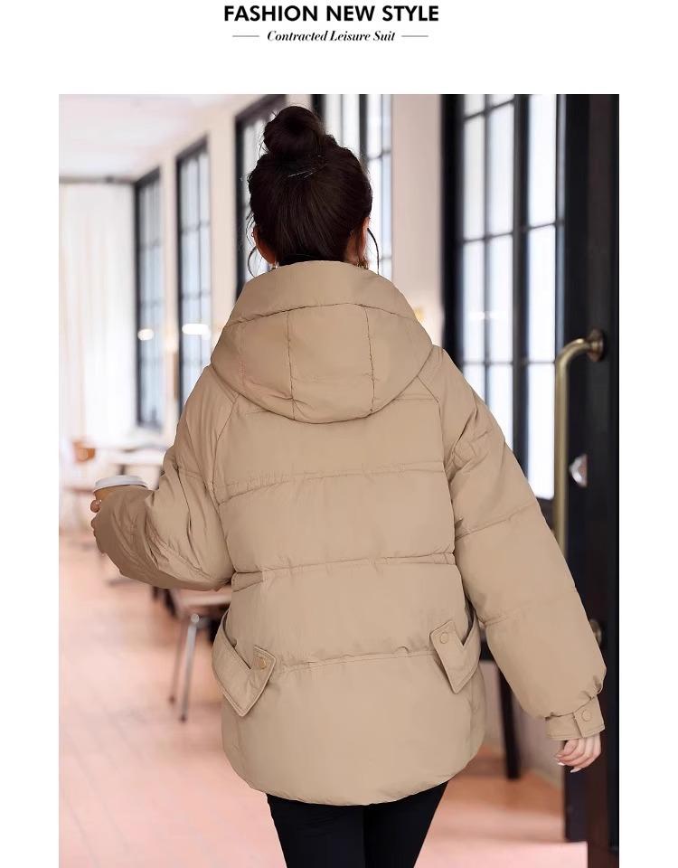 Women’s Short Hooded Windproof Thicken Warm Winter Jacket 4 Colors