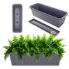 KADAX Balcony Flowerpot Flower Box + Stand