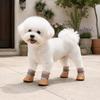 4PCS/SET Wear-Resistant Dog Sneakers Breathable Pet Footwear Dog Boots Dog Foot Covers  Training