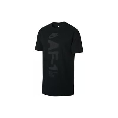 Sporta ikdienas apaļas kakla izgriezuma elpojošs īsām piedurknēm T-krekls vīriešu augšdaļa Melns AH4067-010