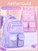 Childrens School Backpack Nylon With Air Cushion Straps For Elementary Girls