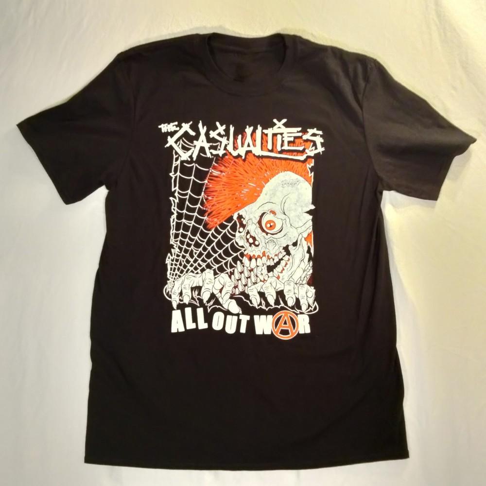 Vintage The Casualties All Out War  All Size S to 5XL-SE036 FREE SHIPPING Unisex T-Shirt XXXXL