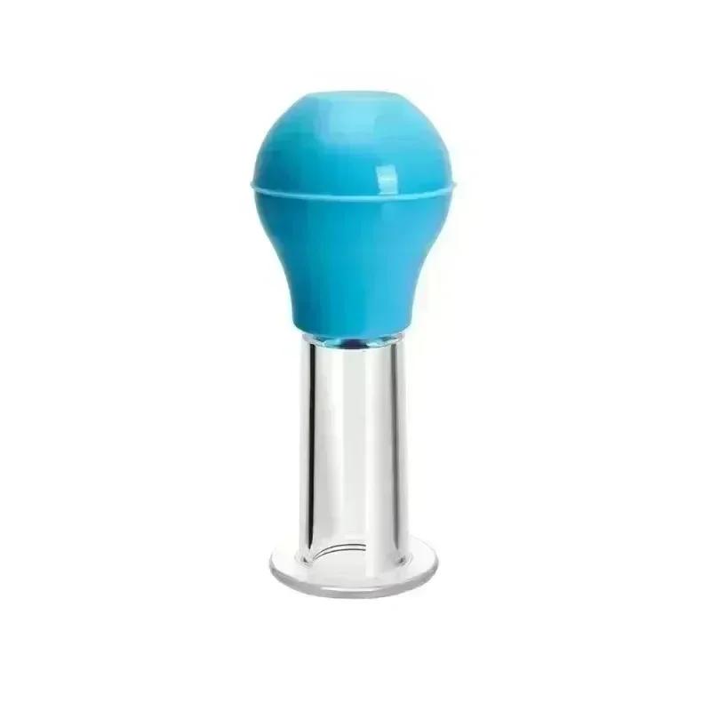 Facial Massage Cups Rubber Vacuum Cupping Skin Lifting Anti Cellulite Massager for Face Pvc Body Cups Skin Scraping Massage Jar