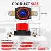 Waterproof Digital Battery Cutoff Switches with Easy Installation for Preventing Battery Drain in Cars & Boats