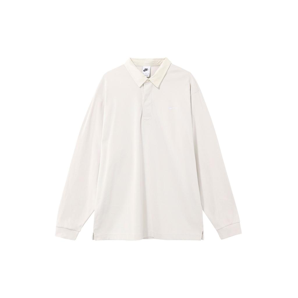 Nike Solid Color Polo Shirt Men Tops White DQ5222-030