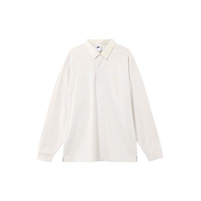 Solid Color Polo Shirt Men Tops White DQ5222-030