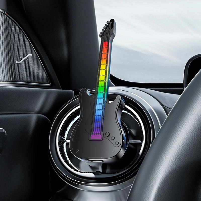 Air Freshener Car Smell LED Mini Conditioning Vent Outlet Perfume Clip Fresh Aromatherapy Fragrance Dashboard Car Perfume Decoration