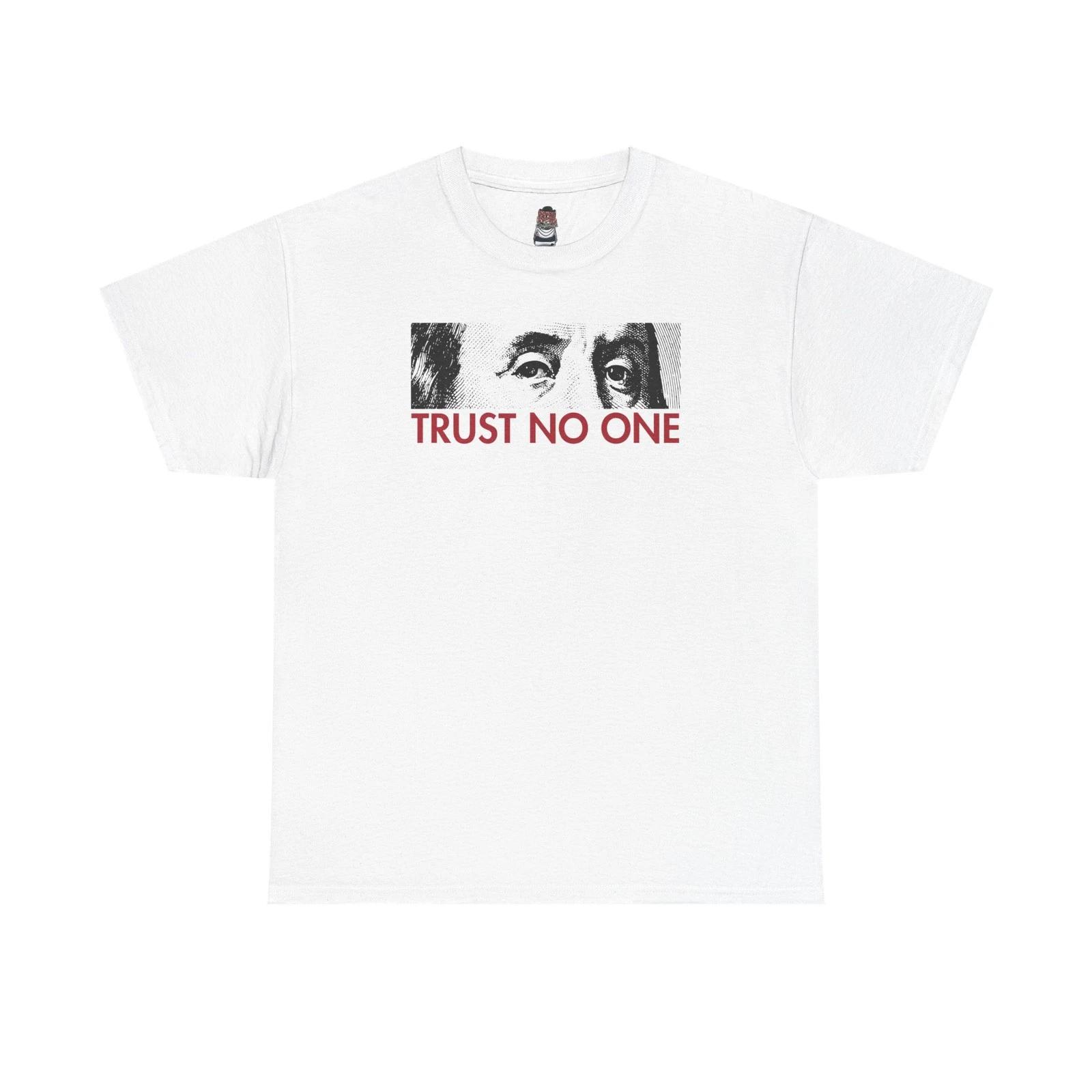 Shirt To Match Retro 8 Bugs White and True Red -TRUST NO ONE S